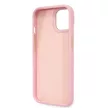 Guess Croco Collection hátlap, tok iPhone 14 Plus, rózsaszín