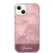 Guess iPhone 14 Plus Jungle Collection (GUHCP14MHGJGHP) hátlap, tok, rózsaszín