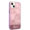 Guess iPhone 14 Plus Jungle Collection (GUHCP14MHGJGHP) hátlap, tok, rózsaszín