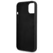 Guess GUHCP14MSLTGK Silicone Triangle iPhone 14 Plus/15 Plus 6.7", hátlap, tok, fekete
