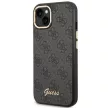 Guess GUHCP14SHG4SHK iPhone 14 6.1" 6.1 " hátlap, tok 4G Vintage Gold Logo, fekete