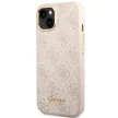 Guess 4G Vintage Gold Logo hátlap, tok iPhone 14 6.1", rózsaszín