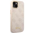 Guess 4G Vintage Gold Logo hátlap, tok iPhone 14 6.1", rózsaszín