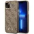 Guess GUHCP14SHG4SHW iPhone 14 6.1" 6.1" hátlap, tok 4G Vintage Gold Logo, barna
