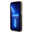 Guess GUHCP14SHG4SHW iPhone 14 6.1" 6.1" hátlap, tok 4G Vintage Gold Logo, barna