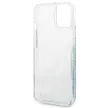 Guess GUHCP14SLFLSN iPhone 14 6.1 " hátlap, tok Flower Liquid Glitter, zöld