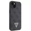 Guess GUHCP14SP4TDSCPK hátlap, tok iPhone 14 Crossbody 4G Metal Logo, fekete