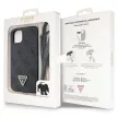Guess GUHCP14SP4TDSCPK hátlap, tok iPhone 14 Crossbody 4G Metal Logo, fekete
