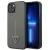 Guess GUHCP14SPSATLG iPhone 14 6.1 " hátlap, tok SaffianoTriangle Logo, ezüst
