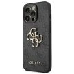 Guess GUHCP14X4GMGGR iPhone 14 Pro Max 6,7" hátlap, tok 4G Big Metal Logo, szürke