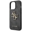 Guess GUHCP14X4GMGGR iPhone 14 Pro Max 6,7" hátlap, tok 4G Big Metal Logo, szürke