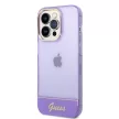 Guess iPhone 14 Pro Max Translucent (GUHCP14XHGCOU) hátlap, tok, lila