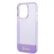 Guess iPhone 14 Pro Max Translucent (GUHCP14XHGCOU) hátlap, tok, lila