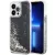 Guess GUHCP14XLCSGSGK iPhone 14 Pro Max 6.7" hátlap, tok Liquid Glitter Marble, fekete