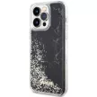 Guess GUHCP14XLCSGSGK iPhone 14 Pro Max 6.7" hátlap, tok Liquid Glitter Marble, fekete