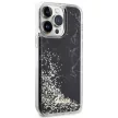 Guess GUHCP14XLCSGSGK iPhone 14 Pro Max 6.7" hátlap, tok Liquid Glitter Marble, fekete