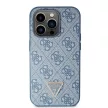 Guess GUHCP14XP4TDSCPB iPhone 14 Pro Max 6.7", hátlap, tok, kék Crossbody 4G Metal Logo