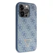 Guess GUHCP14XP4TDSCPB iPhone 14 Pro Max 6.7", hátlap, tok, kék Crossbody 4G Metal Logo
