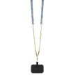 Guess GUHCP14XP4TDSCPB iPhone 14 Pro Max 6.7", hátlap, tok, kék Crossbody 4G Metal Logo