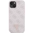 Guess GUHCP14XP4TDSCPP hátlap, tok iPhone 14 Pro Max 6.7" Crossbody 4G Metal Logo, rózsaszín