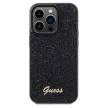 Guess Disco Metal Script hátlap, tok iPhone 14 Pro Max, fekete