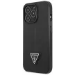 Guess GUHCP14XPSATLK iPhone 14 Pro Max 6,7 " hátlap, tok SaffianoTriangle Logo, fekete