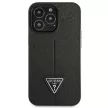 Guess GUHCP14XPSATLK iPhone 14 Pro Max 6,7 " hátlap, tok SaffianoTriangle Logo, fekete