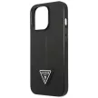 Guess GUHCP14XPSATLK iPhone 14 Pro Max 6,7 " hátlap, tok SaffianoTriangle Logo, fekete