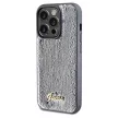 Guess GUHCP14XPSFDGSS iPhone 14 Pro Max 6.7", tok, ezüst Sequin Script Metal