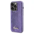 Guess GUHCP14XPSFDGSU iPhone 14 Pro Max 6.7", hátlap, tok, lila Sequin Script Metaltok
