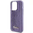 Guess Sequin Script Metal hátlap, tok iPhone 15 Pro, lila