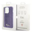 Guess Sequin Script Metal hátlap, tok iPhone 15 Pro, lila
