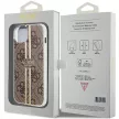 Guess IML 4G Gold Stripe hátlap, tok iPhone 15 Plus/14 Plus, barna
