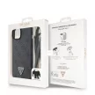 Guess GUHCP15MP4TDSCPK iPhone 15 Plus 6.7" hátlap, tok Crossbody 4G Metal Logo, fekete