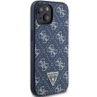 Guess GUHCP15MPG4GPB 4G Triangle Metal Logo iPhone 14 Plus/15 Plus 6.7", hátlap, tok, kék