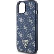Guess GUHCP15MPG4GPB 4G Triangle Metal Logo iPhone 14 Plus/15 Plus 6.7", hátlap, tok, kék
