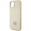 Guess GUHCP15MPS4DGPD iPhone 15 Plus 6.7" hátlap, tok Strass Metal Logo, arany