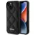 Guess Quilted Metal Logo hátlap, tok iPhone 15, fekete