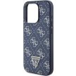 Guess GUHCP15XPG4GPB 4G Triangle Metal Logo iPhone 15 Pro Max 6.7", hátlap, tok, kék