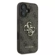 Guess GUHCP16S4GMGBR iPhone 16 6.1" 4G Big Logo tok, barna