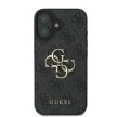 Guess GUHCP16S4GMGGR iPhone 16 6.1" 4G Big Logo tok, fekete