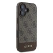Guess GUHCP16SG4GLBR iPhone 16 6.1" 4G Bottom Stripe tok, barna