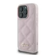 Guess PU Leather Quilted GUHCP16XPSQQSQSP iPhone 16 Pro Max 6.9" hátlap, tok, rózsaszín