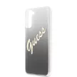 Guess Samsung Galaxy S21 Plus Vintage Glitter Gradient (GUHCS21MPCUGLSBK) hátlap, tok, fekete