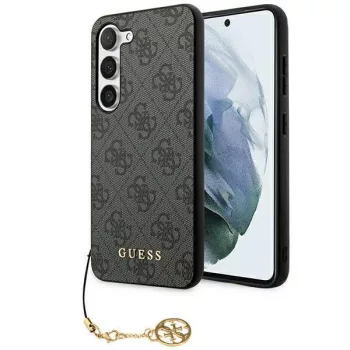   Guess GUHCS24MGF4GGR 4G Charms Collection hátlap, tok Samsung Galaxy S24 Plus, fekete