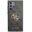 Guess GUHCS24L4GMGGR 4G Big Metal Logo hátlap, tok Samsung Galaxy S24 Ultra, fekete
