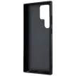 Guess GUHCS24LPGS4TDW Grip Stand 4G Triangle Strass Samsung Galaxy S24 Ultra hátlap, tok, barna
