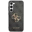Guess GUHCS24M4GMGGR 4G Big Metal Logo hátlap, tok Samsung Galaxy S24 Plus, fekete