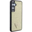 Guess GUHCS24MHDGPPD Rhinestone Triangle hátlap, tok Samsung Galaxy S24 Plus, arany