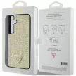 Guess GUHCS24MHDGPPD Rhinestone Triangle hátlap, tok Samsung Galaxy S24 Plus, arany